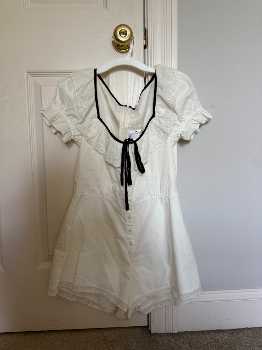Urban Outfitters Kimchi White Romper
